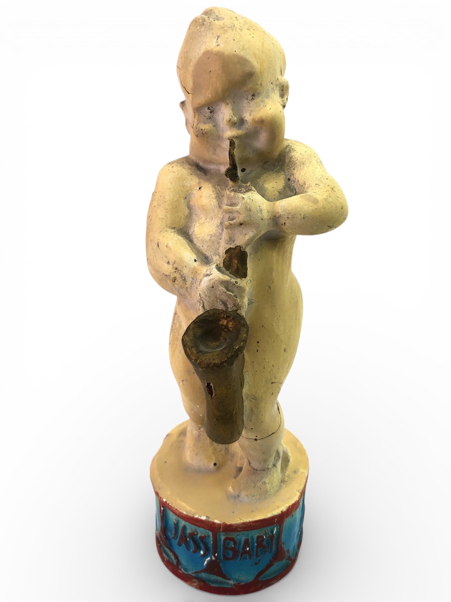 Chalkware Jazz Band Child Figurine 8.5 Inches (1 of 9)
