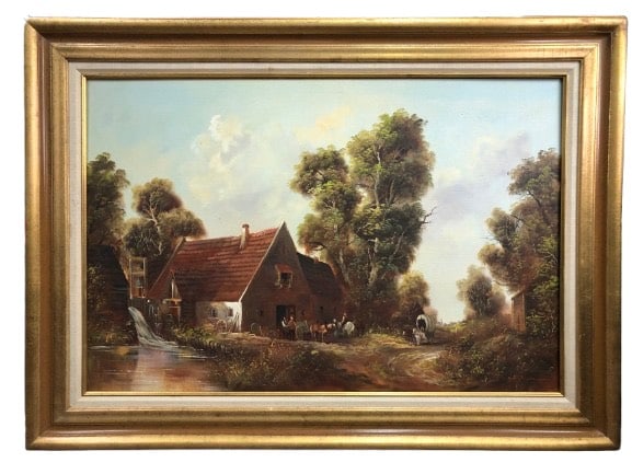 Signed H.P. Uhlmann Original Canvas (1 of 6)