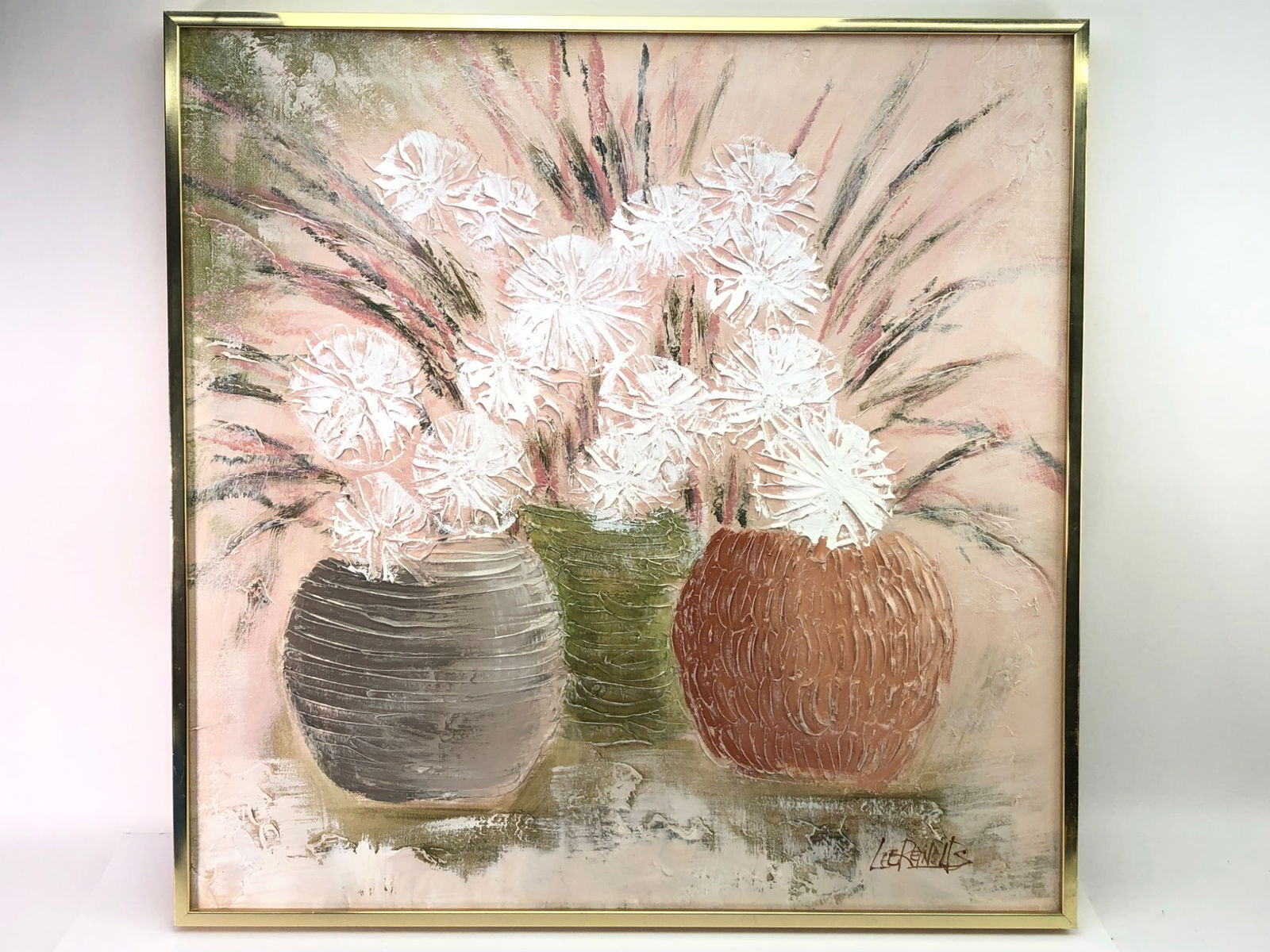 MCM Signed Lee Reynolds Oil On Canvas (1 of 7)