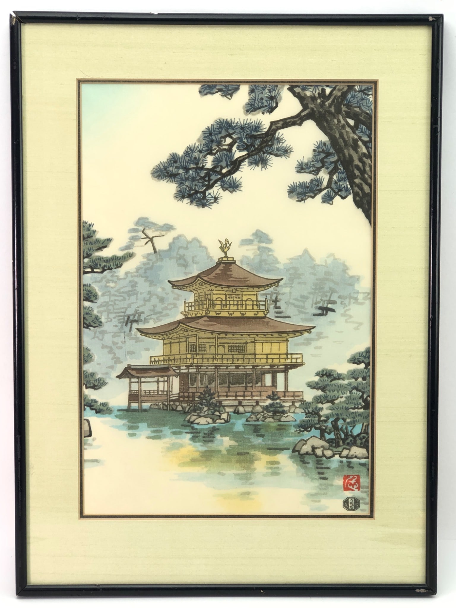 Nisaburo Ito Golden Pavilion Woodblock Print (1 of 8)