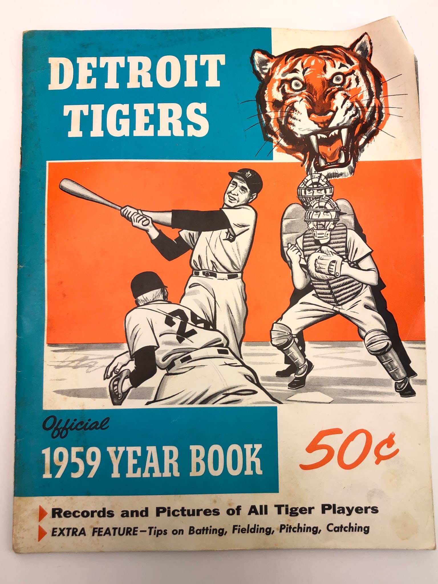 Detroit Tigers 1959 Official Year Book (1 of 7)