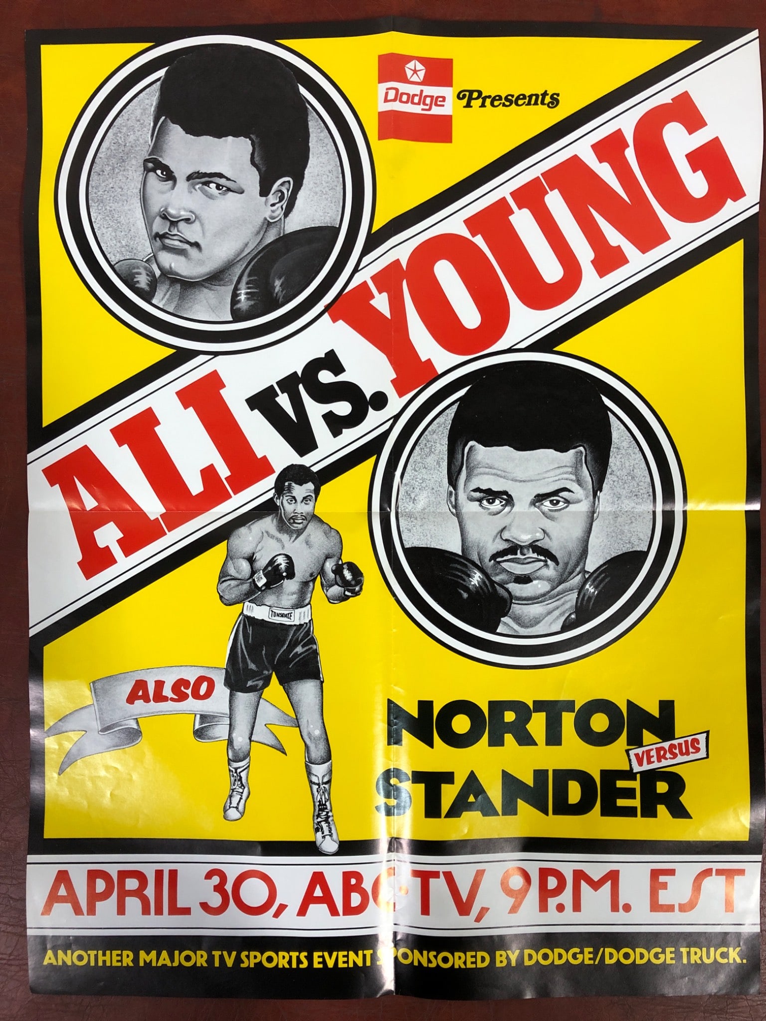Ali Vs. Young Boxing Poster 25?? x 19 (1 of 2)