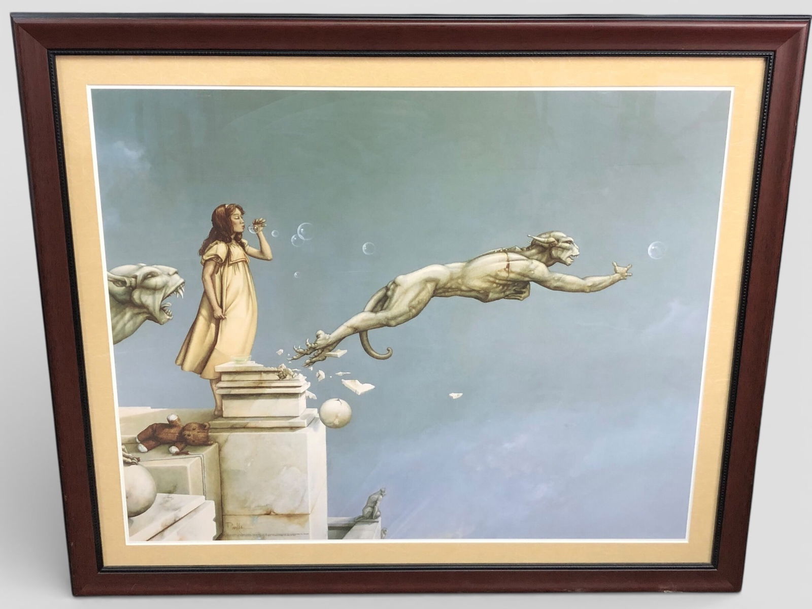 Michael Parkes Gargoyles Framed Print (1 of 7)