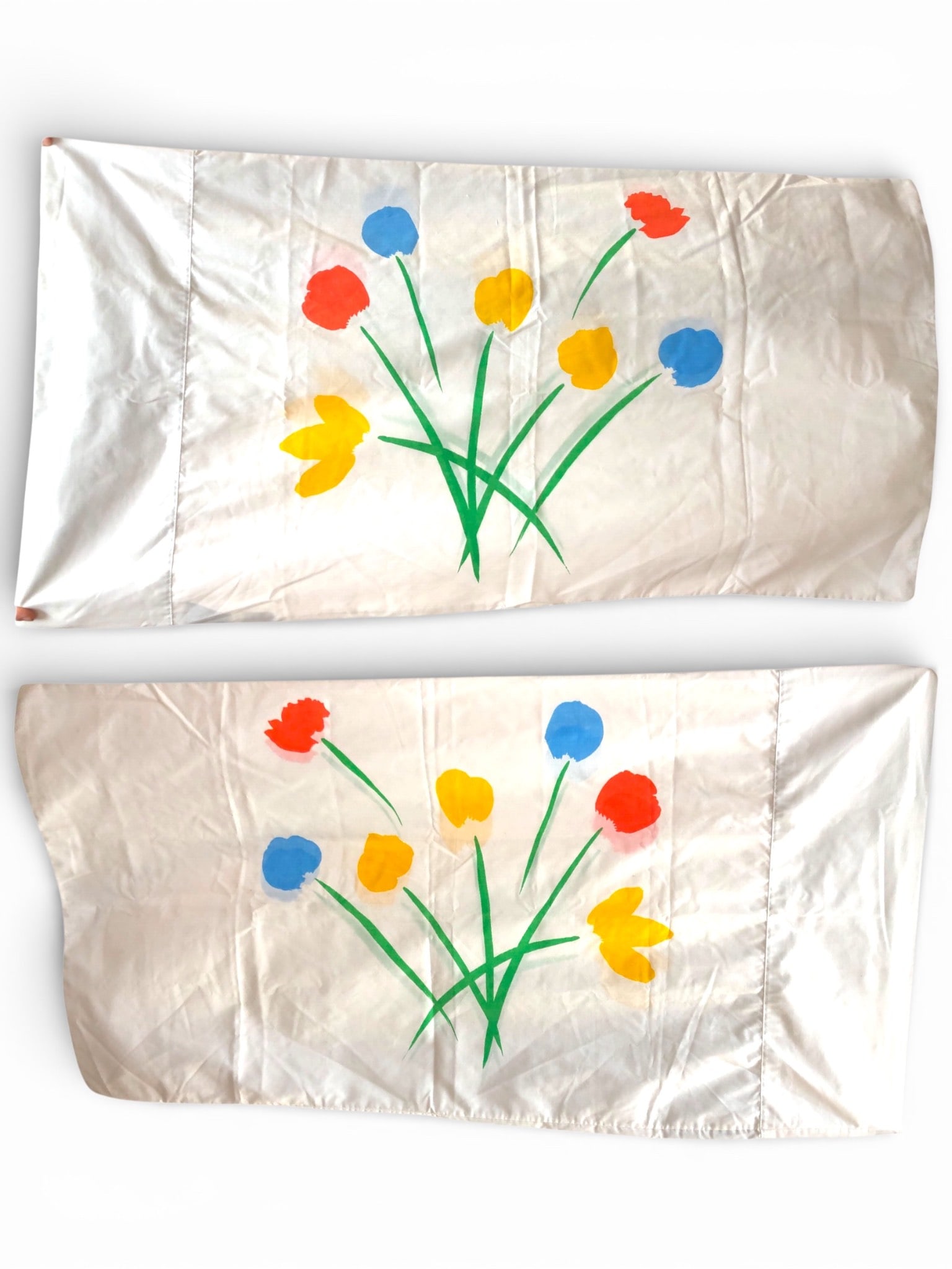 (2) Vtg Marimekko Seven Flowers Pillow Cases (1 of 5)