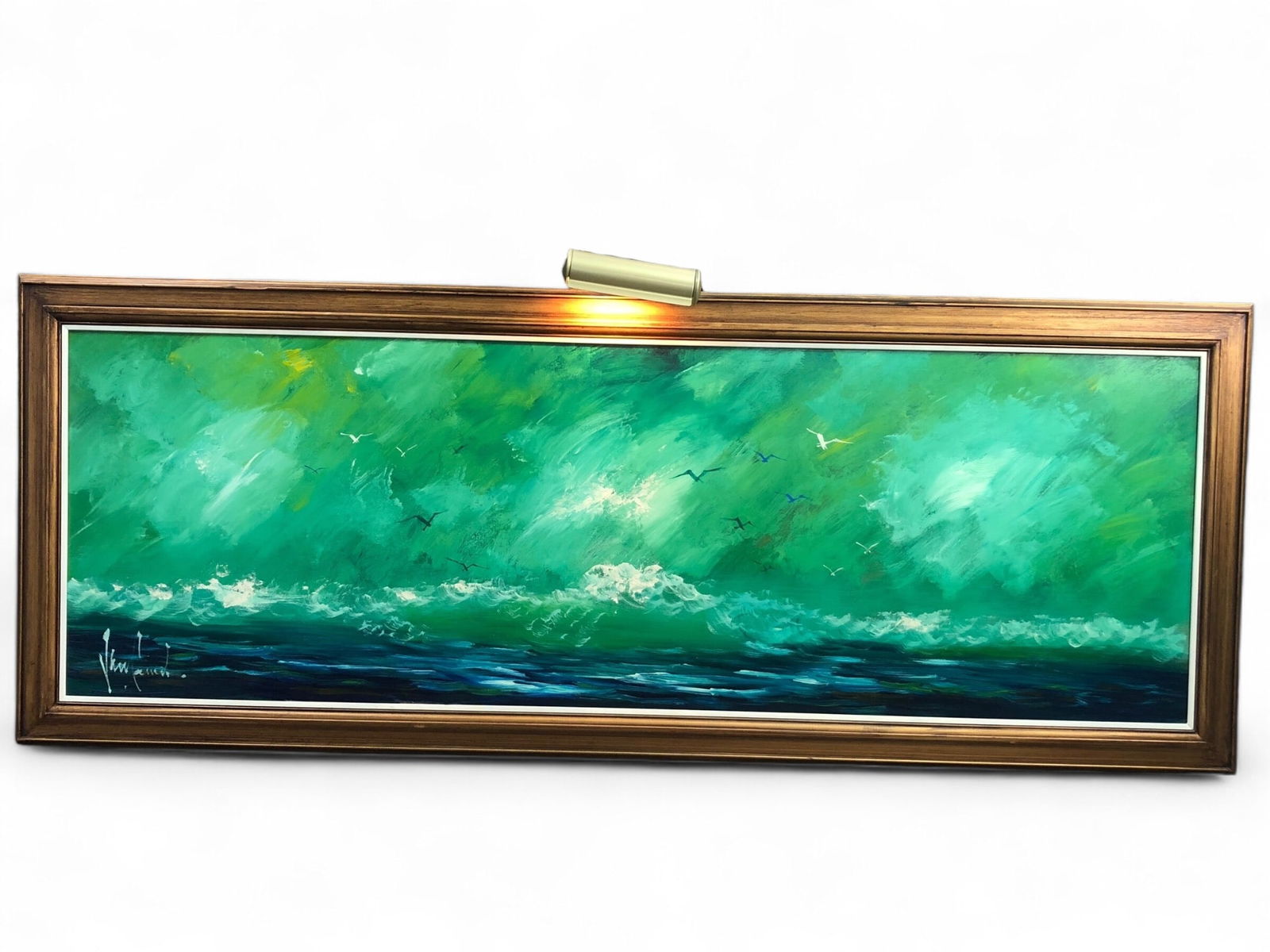 MCM Vanguard Studios Van Gaard Seascape Painting (1 of 14)