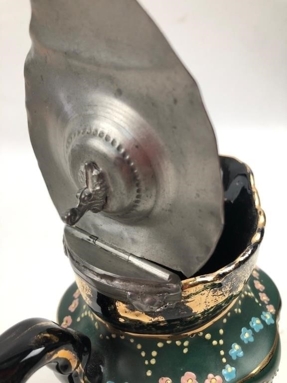 Hand Painted Ceramic Tea Set - 7