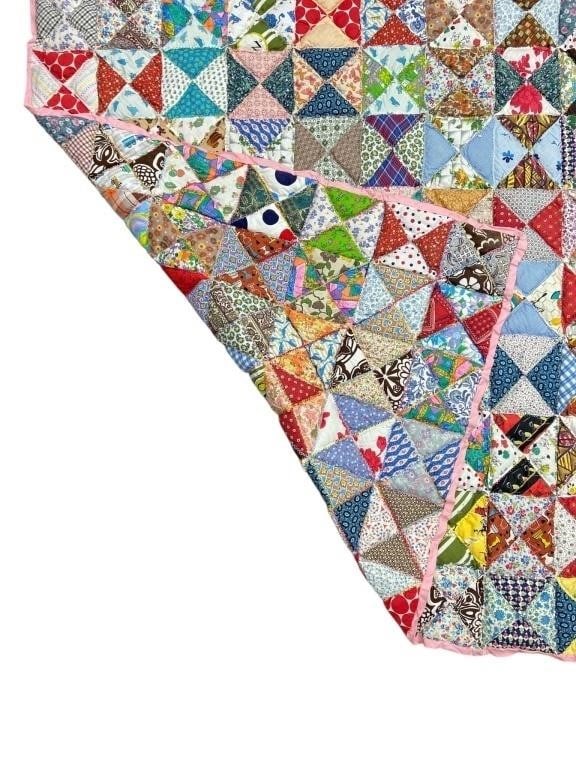 Handmade Patchwork Quilt - 2