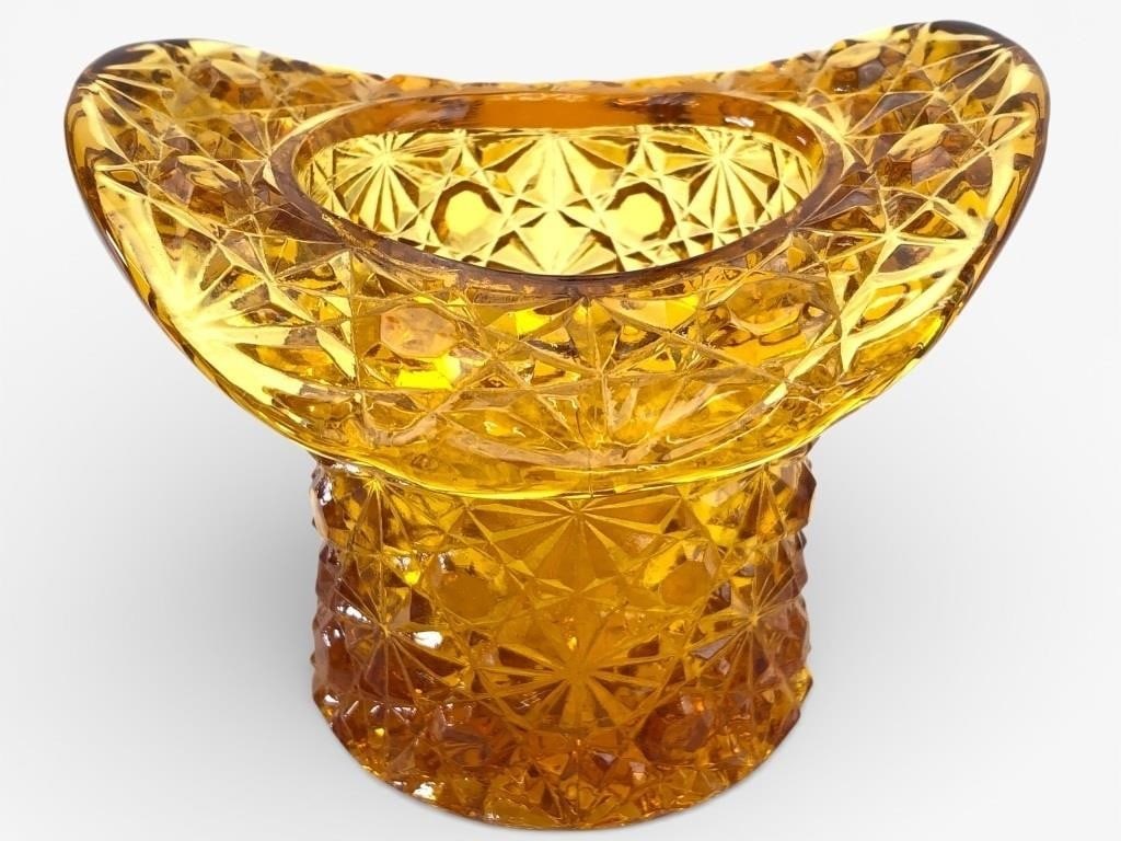 Vtg Fenton LE Smith XL Top Hat Toothpick Holder (1 of 5)