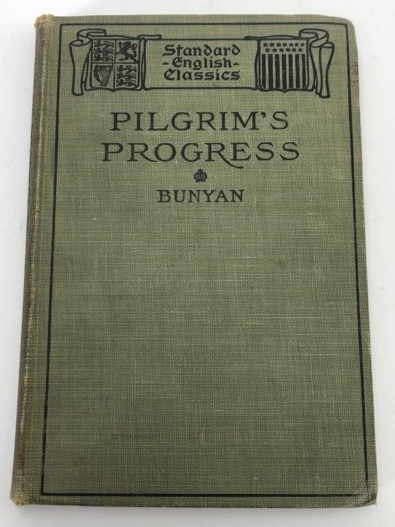 1890 Pilgrim's Progress By John Bunyan Hardcover (1 of 7)