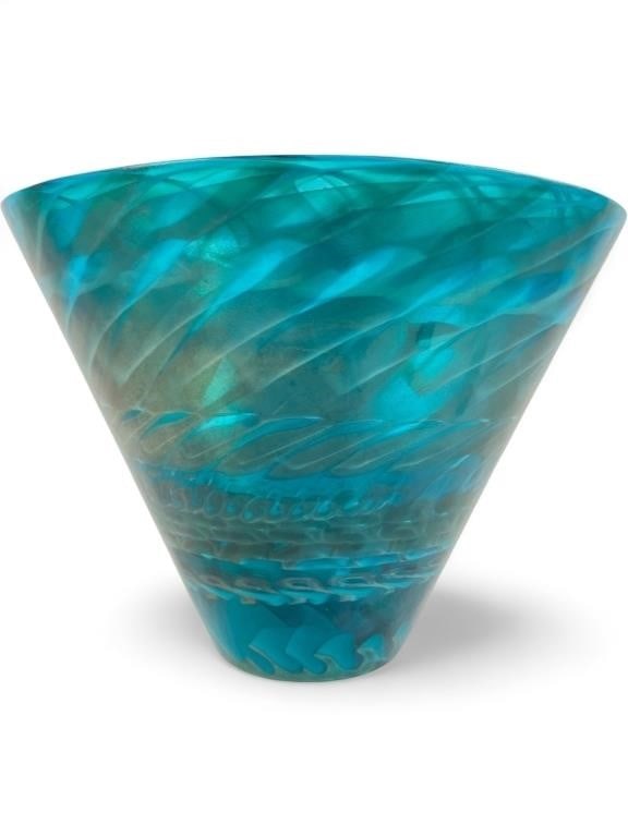 Yalos Murano Aquatic Art Glass Vase (1 of 6)