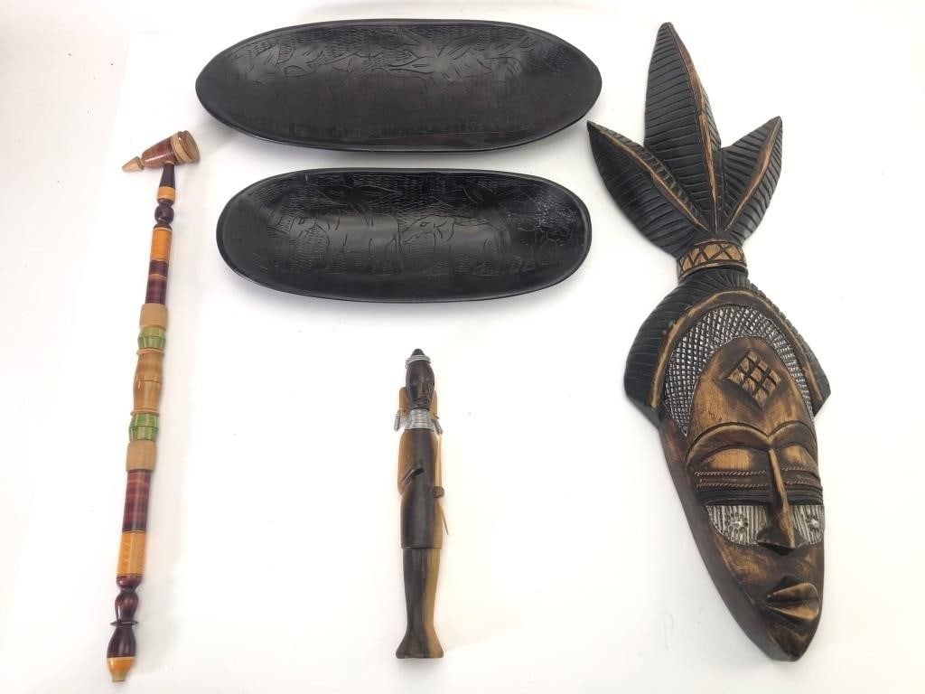 African Carvings & Decor Items (1 of 8)