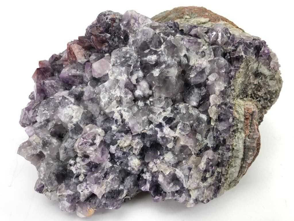 Large Amethyst Crystal Cluster on Matrix (1 of 8)