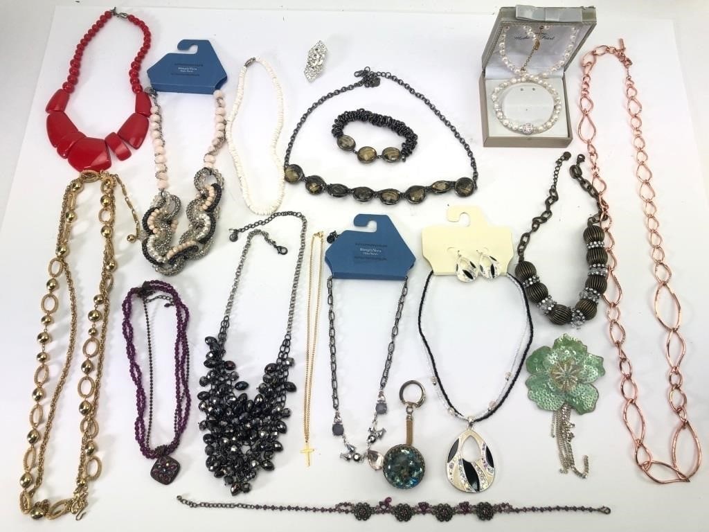Jewelry Lot In Wooden Box (1 of 10)
