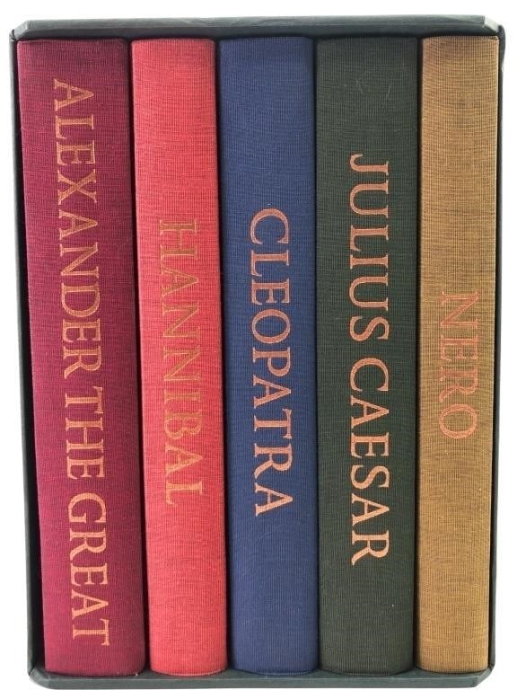 Folio Society Rulers of the Ancient World 5-Vol Se (1 of 9)