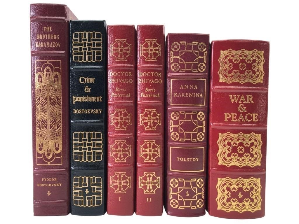Easton Press Russian Literature Leather Bound Set (1 of 12)