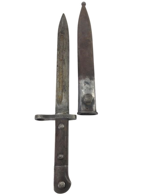 Turkish Mauser Bayonet with Scabbard (1 of 9)