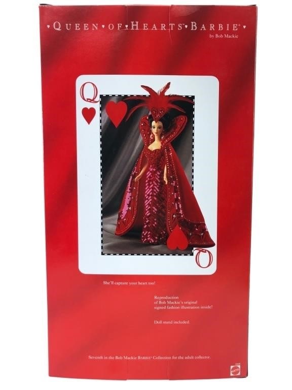 NRFB 1994 Bob Mackie Queen of Hearts Barbie (1 of 9)