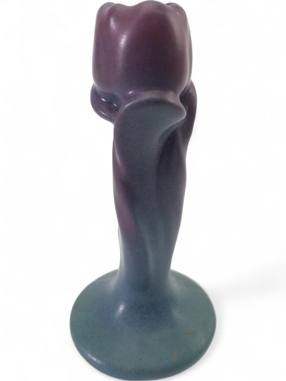VTG Van Briggle Art Nouveau Tulip Bud Vase (1 of 5)