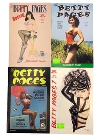 The Betty Pages Magazine Collection, 4 Issues