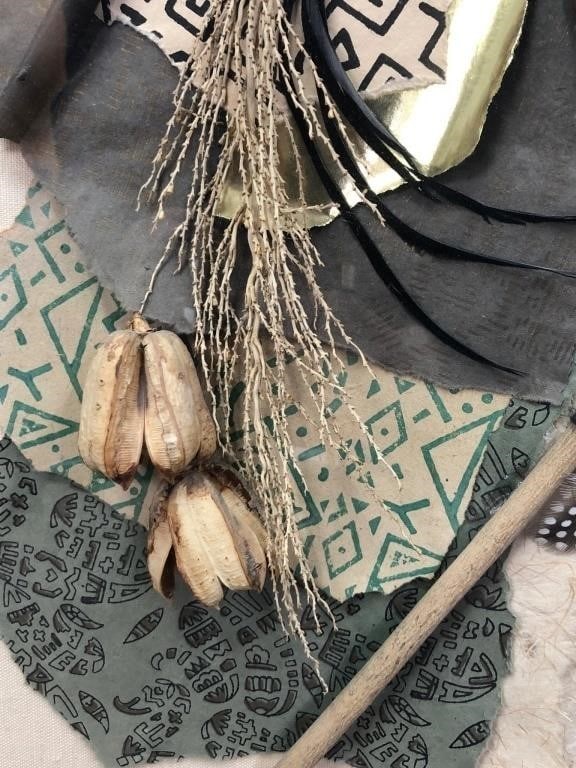 JoAnne Casey Mixed Media Shadowbox Assemblage - 5