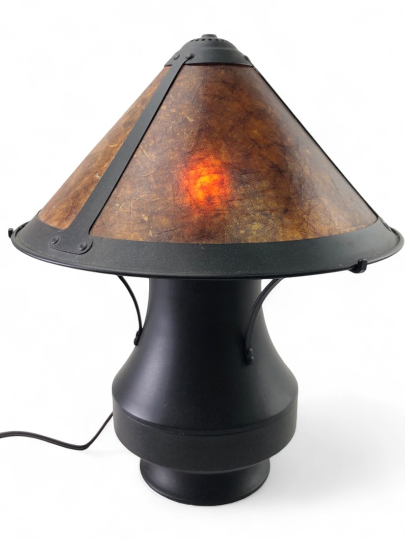 VTG Dirk van Erp Style Mica Table Lamp (1 of 13)