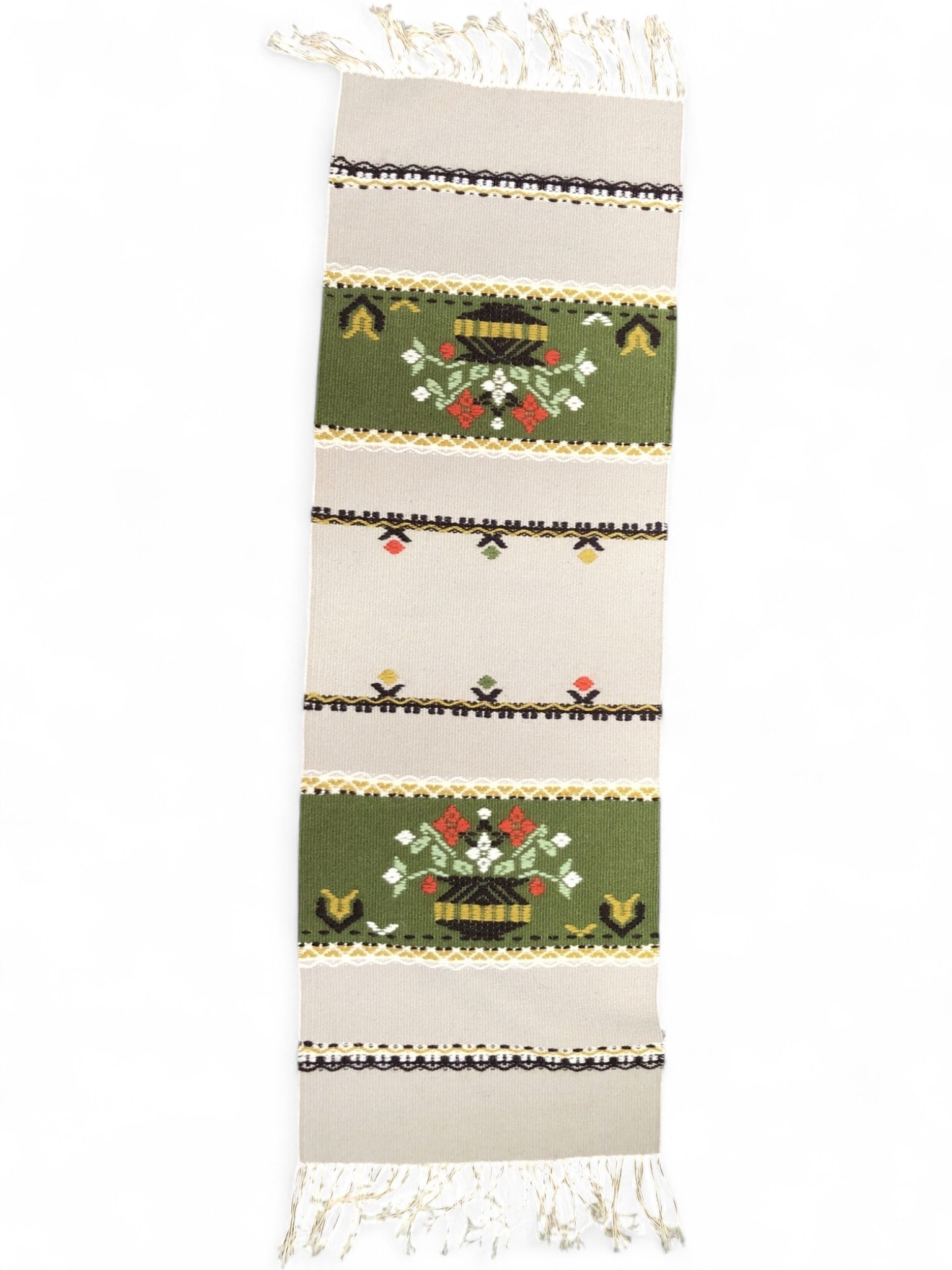 Scandinavian Style Woven Wool Table Runner (1 of 5)
