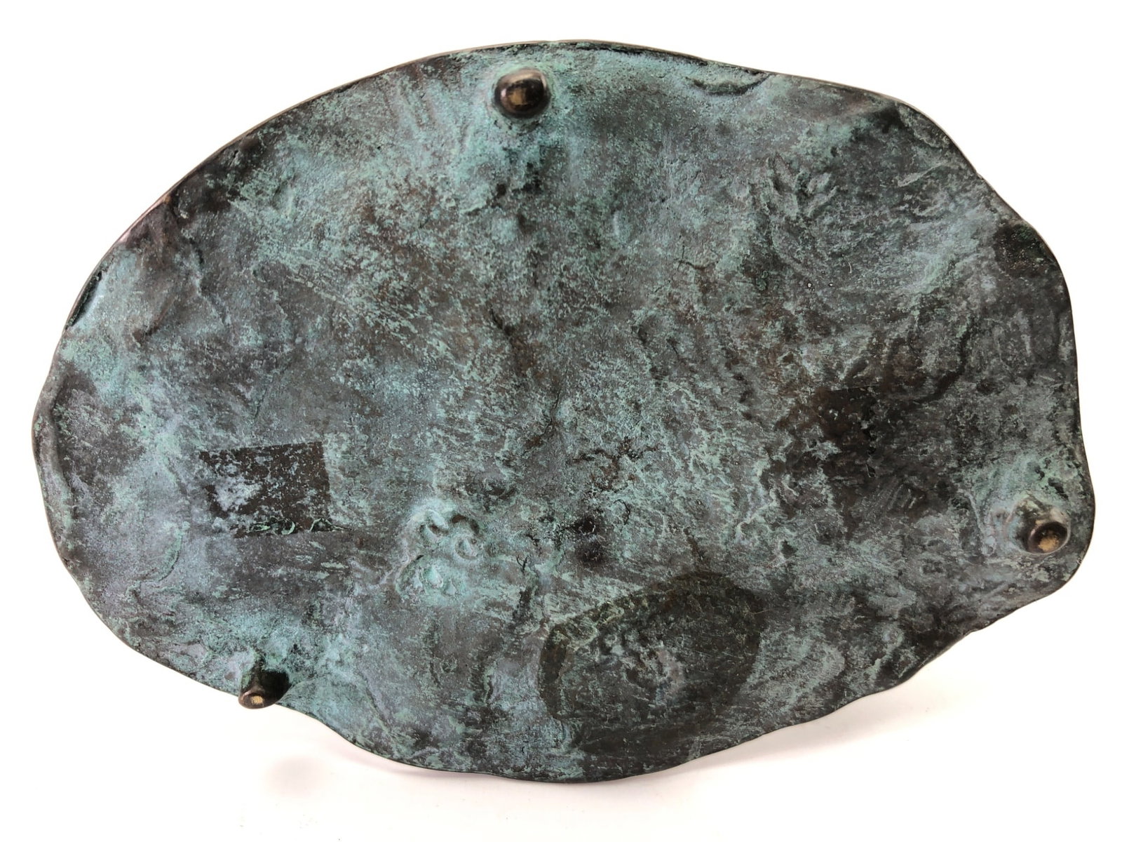 Bronze Frog Candlestick - 6