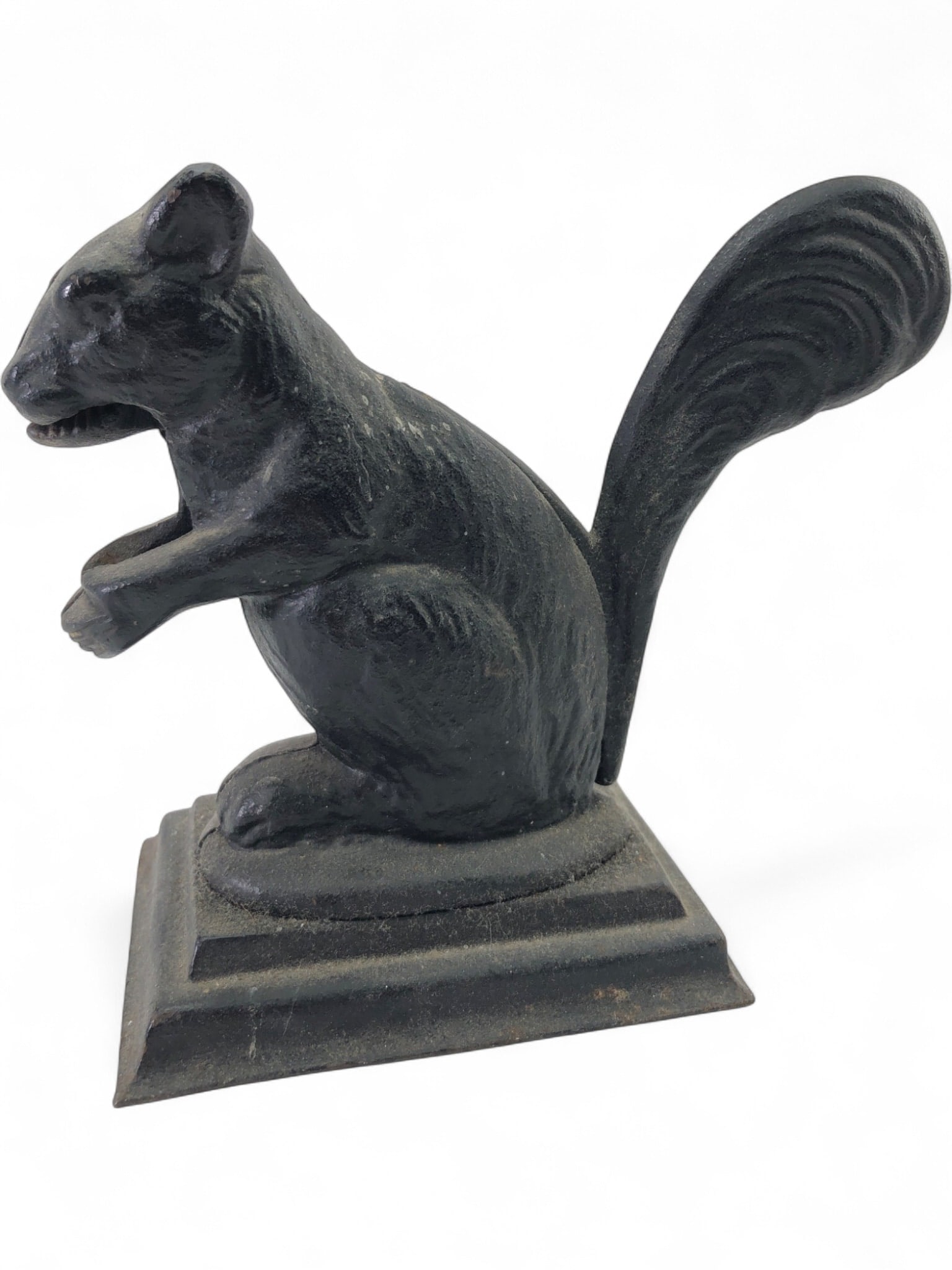 Cast Iron Squirrel Nut Cracker, 6" Tall (1 of 7)