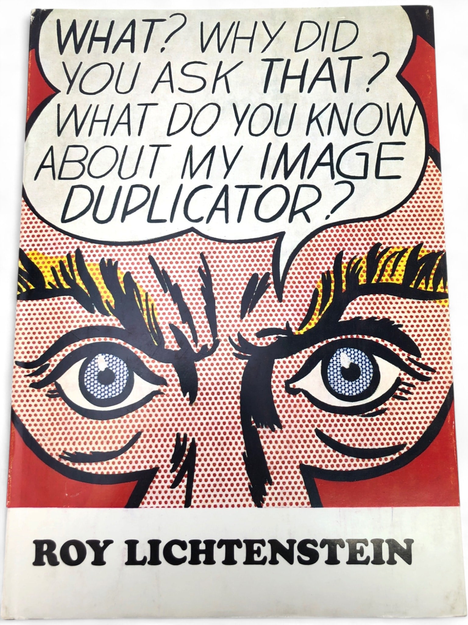 Roy Lichtenstein - 1969 First Edition Book: 1969 first edition hardcover book, "Roy Lichtenstein" by Diane Waldman, published by The Solomon R. Guggenheim Foundation. Features 12 color plates & 46 B&W illustrations of Lichtenstein's work from 1