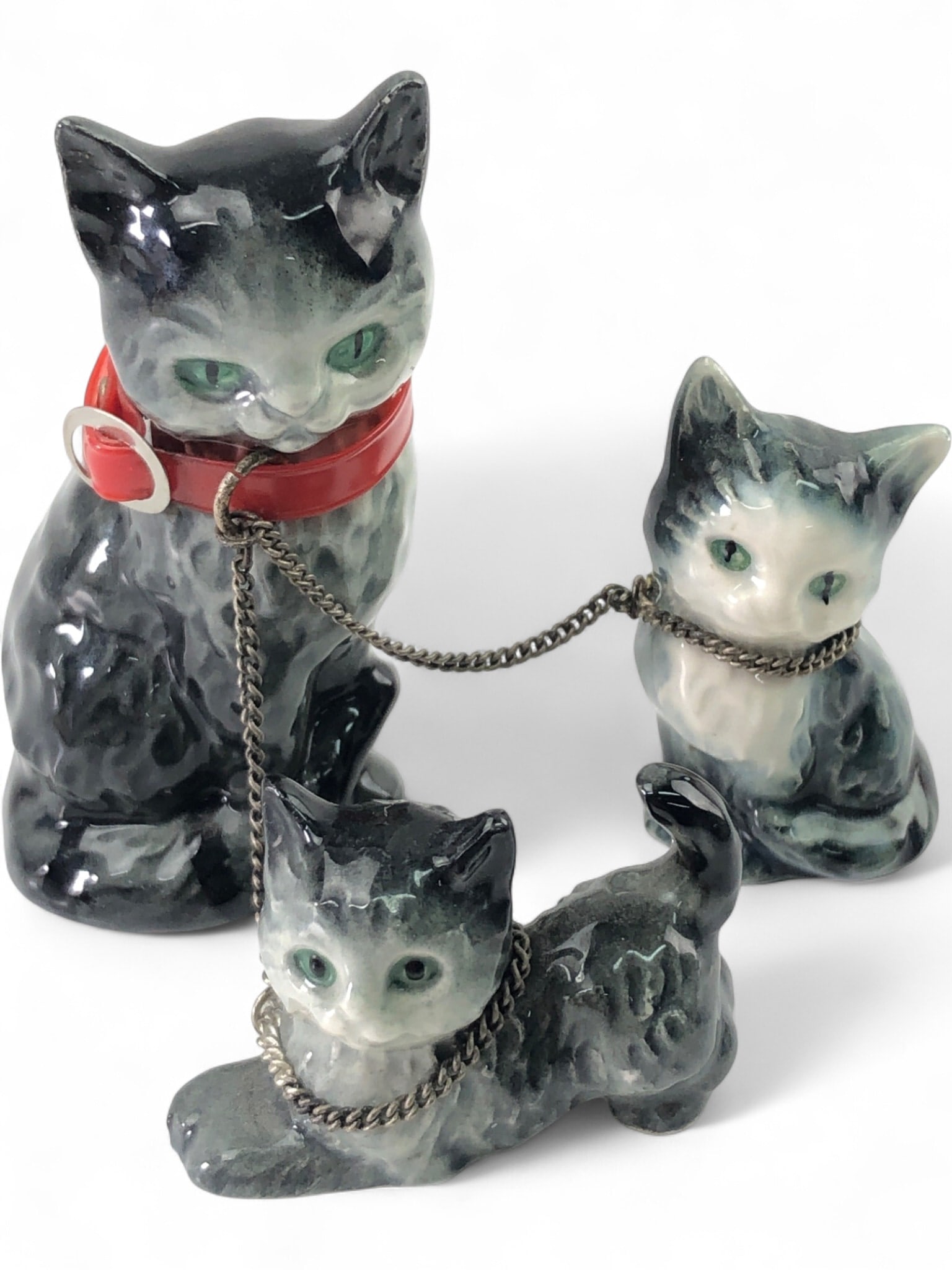 VTG Goebel Porcelain Cat & Kittens Figurines (1 of 8)