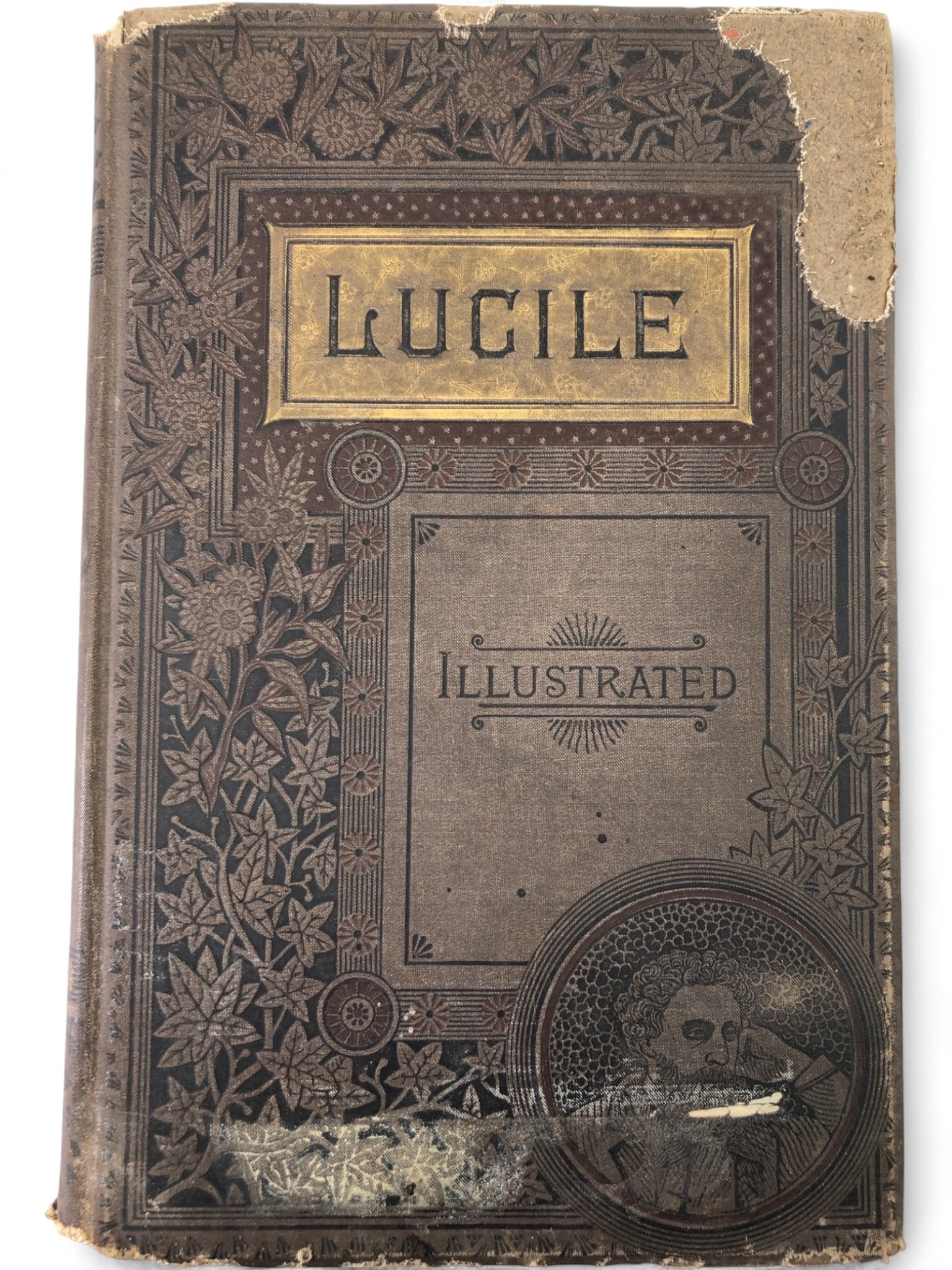 1885 Owen Meredith Lucile Illustrated Hardcover Book (1 of 7)