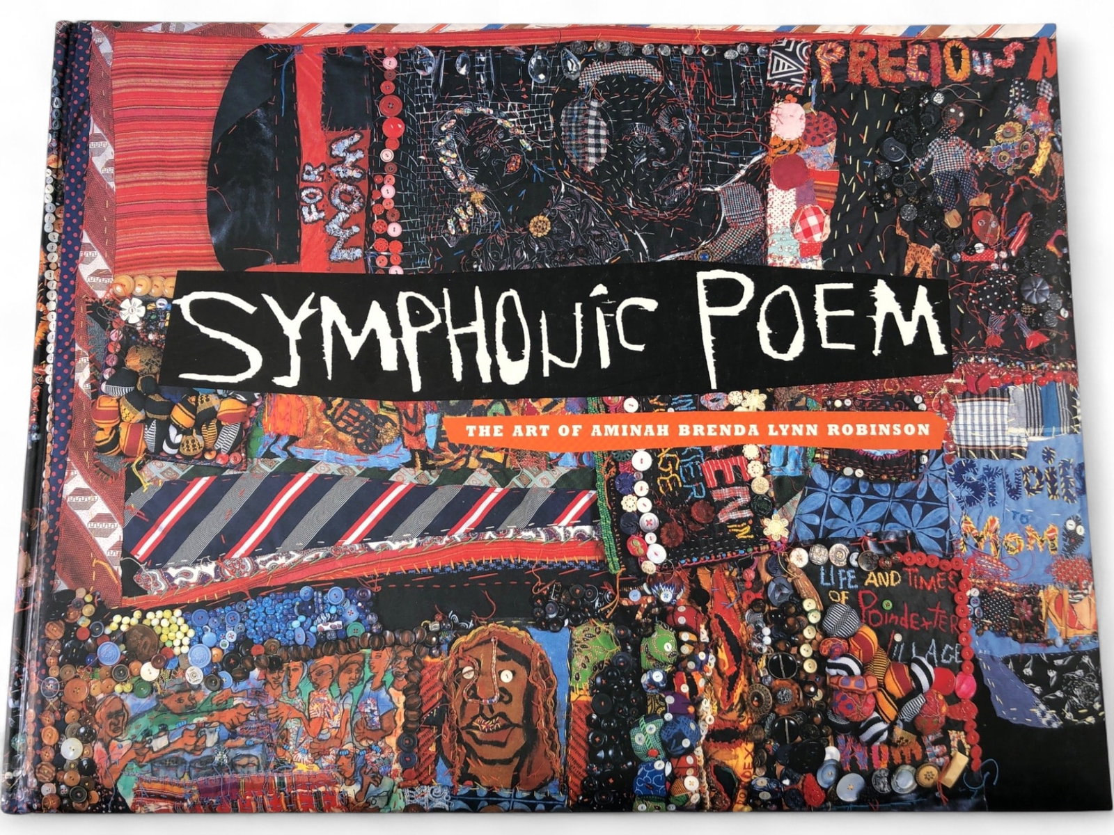 Rare Aminah Brenda Lynn Robinson - Symphonic Poem - Signed First Edition Hardcover: Rare signed first edition first printing hardcover of 'Symphonic Poem: The Art of Aminah Brenda Lynn Robinson'. This comprehensive art book showcases the unique and complex mixed-media works of Aminah
