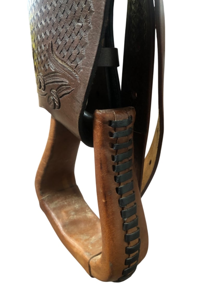 Hilason Western Draft Horse Trail Saddle - 10