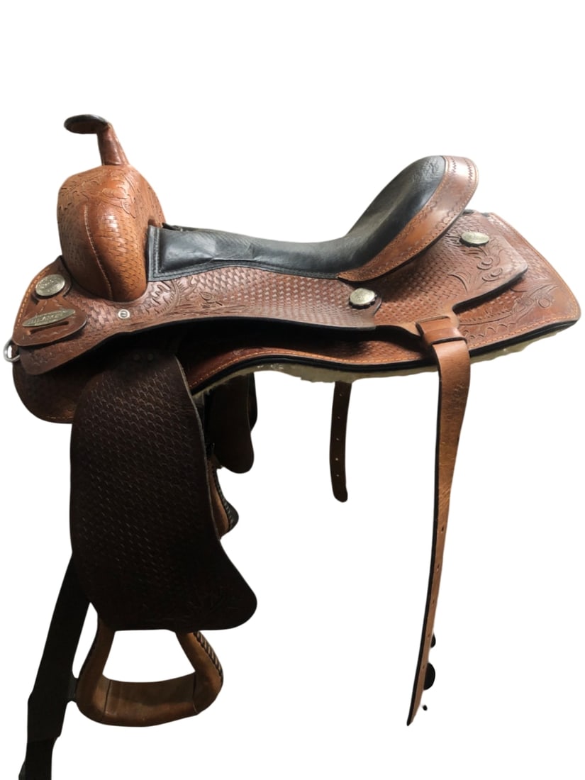 Hilason Western Draft Horse Trail Saddle - 3
