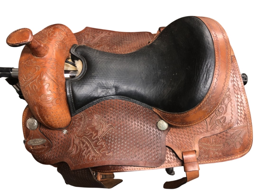 Hilason Western Draft Horse Trail Saddle - 4