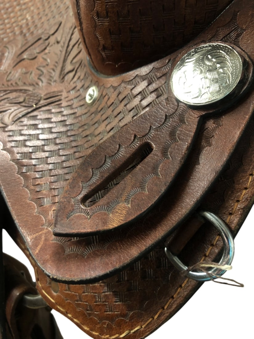Hilason Western Draft Horse Trail Saddle - 9
