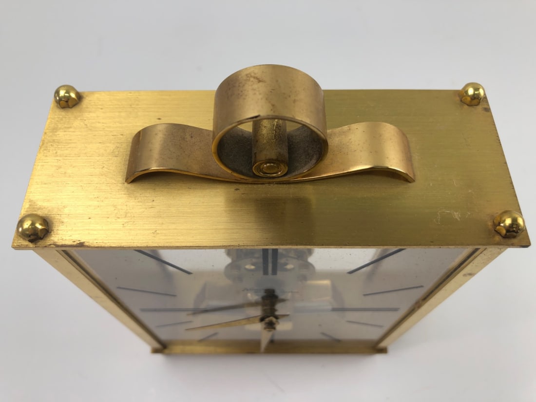 Kundo Electronic Brass Skeleton Clock - 5