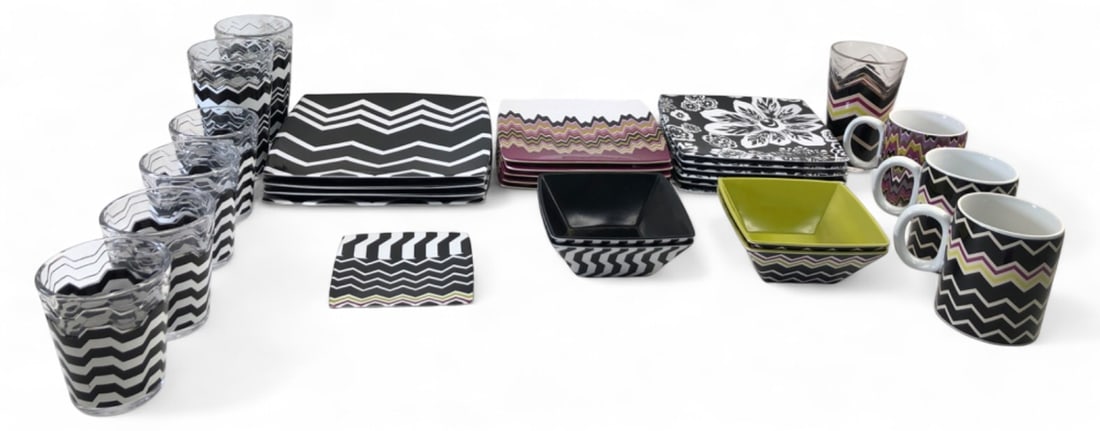 Missoni for Target Melamine Dishware Set (1 of 13)