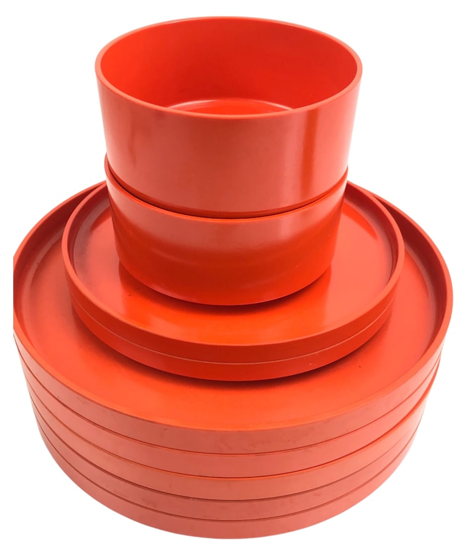 MCM Heller Massimo Vignelli Melamine Dinnerware (1 of 4)