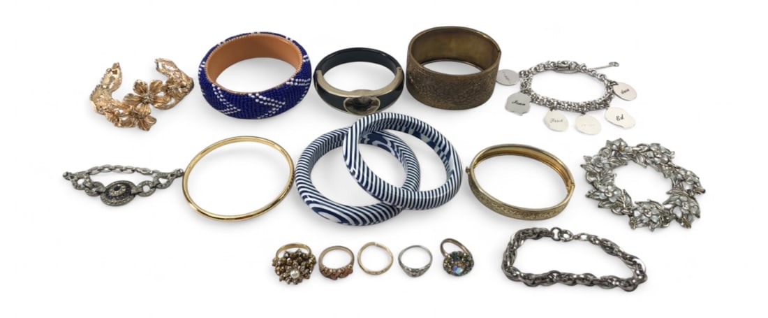 Monet and Germany Signed Costume Jewelry Lot (1 of 9)