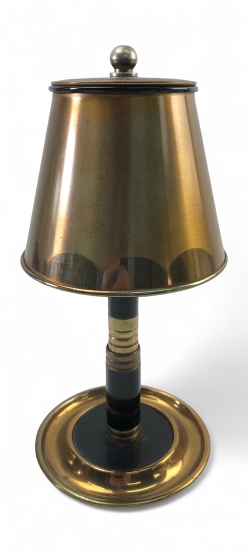 VTG Art Deco Style Brass Cigarette Dispenser (1 of 8)