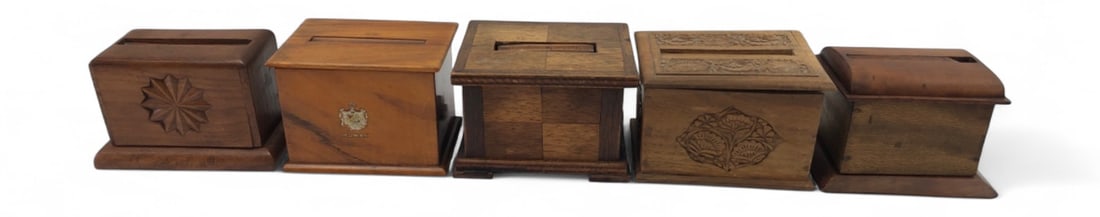 VTG Wooden Cigarette Dispenser Box Collection (1 of 12)