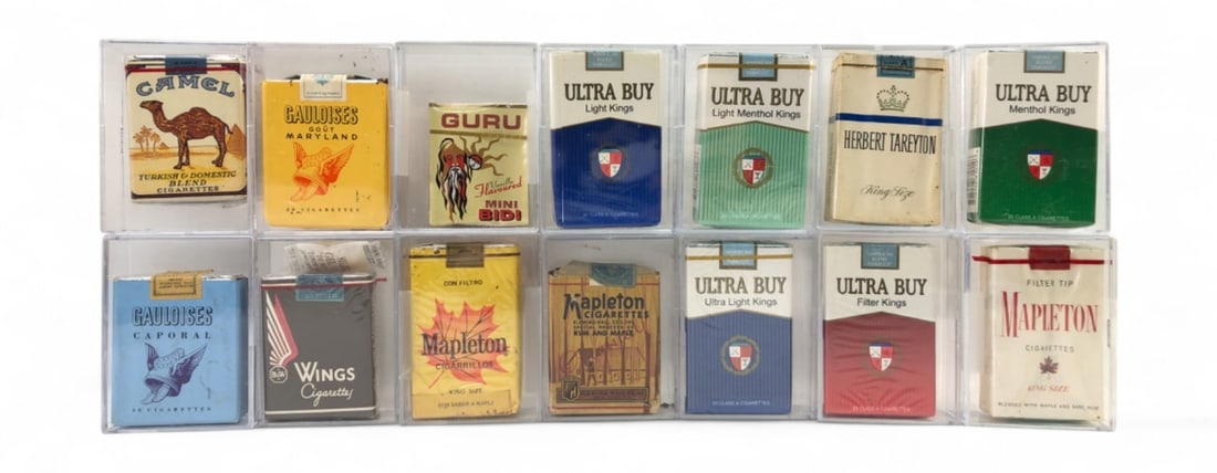 Collection of 14 Assorted Vintage Cigarette Packs (1 of 12)