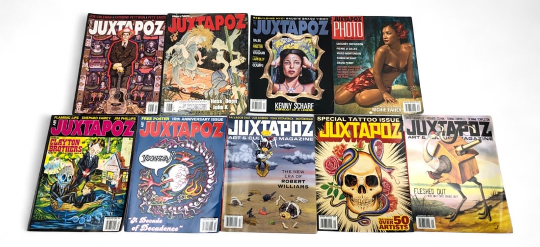 Juxtapoz Art & Culture Magazine, 9 Issues (1 of 5)