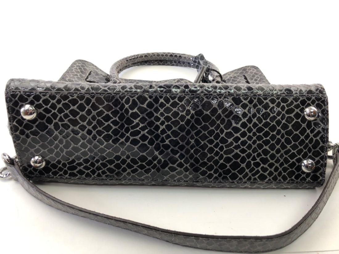 Michael Kors Hamilton Satchel in Python-Embossed Leather - 3
