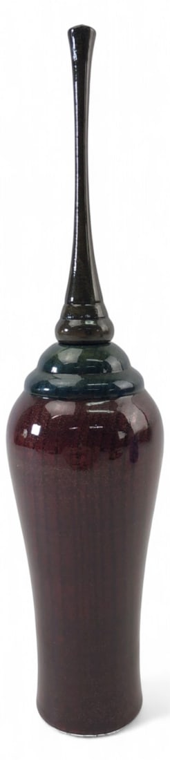 Ted Johnson Signed Turned Wood Perfume Bottle (1 of 7)