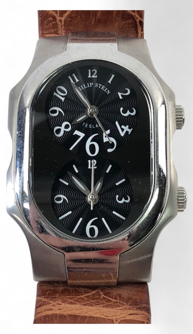 Philip Stein Teslar Dual Time Zone Watch (1 of 8)