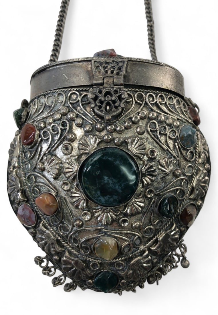 VTG Sajai Handcrafted Filigree Metal Purse (1 of 8)