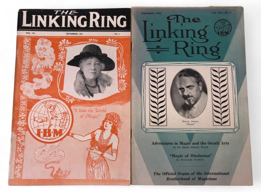 1927 & 1932 IBM The Linking Ring Magazines, Pr. (1 of 7)