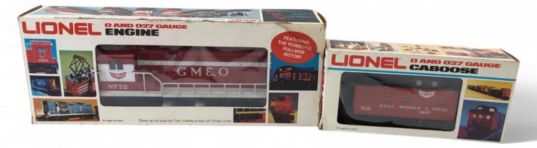 Lionel GM&O GP-20 Engine and Caboose Set (1 of 9)